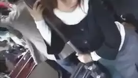 تحرش فى الباصات ياباني